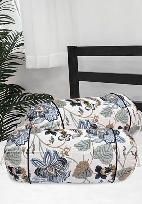 Set Of 2 Cotton 220 Tc Bolster Covers