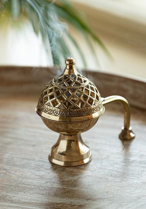 The Brass Beams Textured Brass Inayaat Dhoop Dani