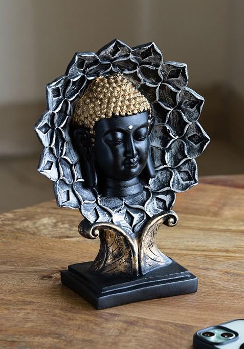 Black Buddha Curio Showpiece