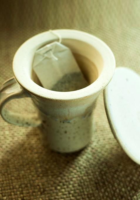 Studio Pottery Tea Filter Mug 280 Ml