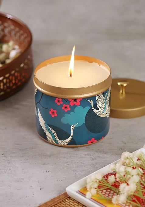 Blue Small Scented Candle