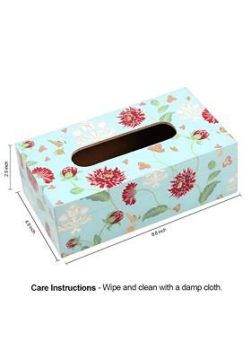 Floral Print Tissue Holder