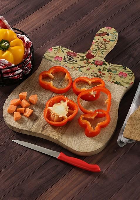 Cream Solid Chopping Board