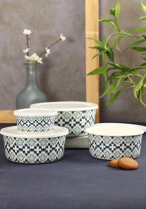 Unisex Blue Kitchen Storage