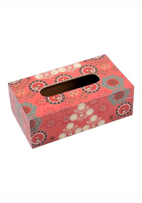 Red Tissue Holder