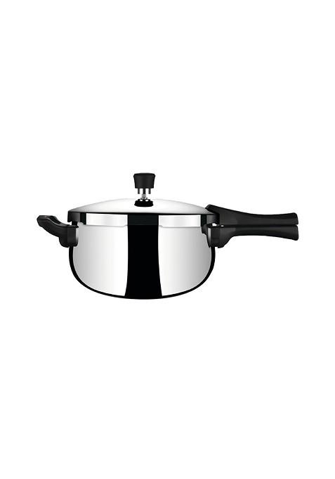 Stainless Steel Gas And Induction Compatible Pressure Cooker 5L