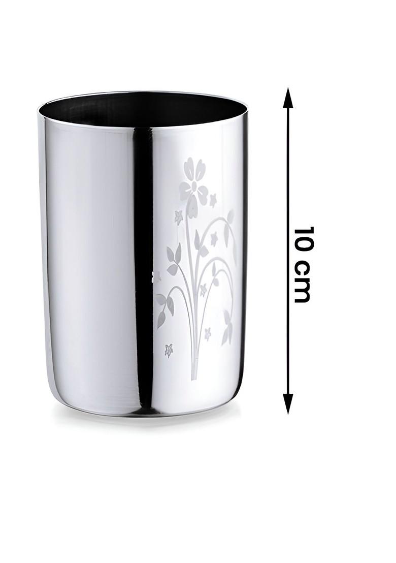 Steel 36 Pieces Stainless Steel Dishwasher And Microwave Safe Dinner Set