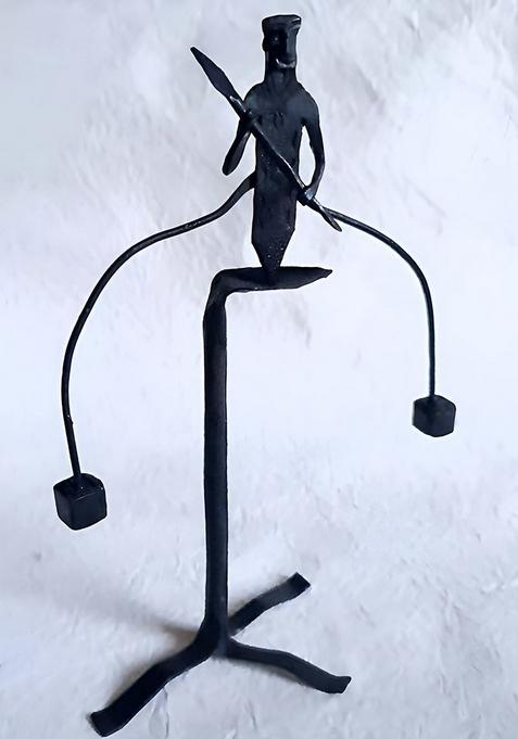 Black Tribal Figurine Showpiece