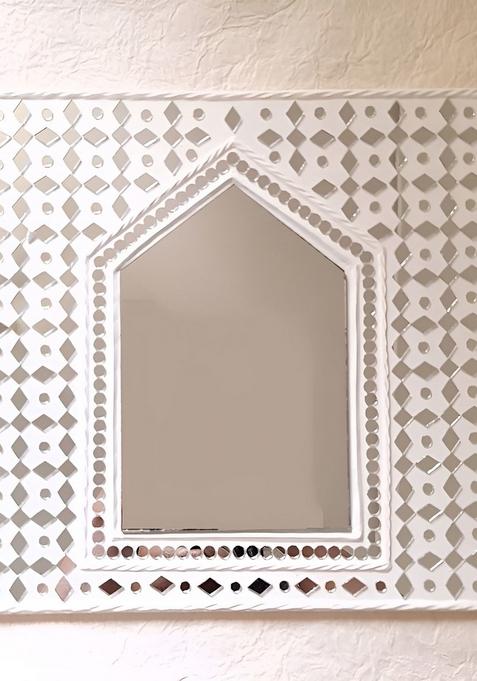 White Mud Art Wall Hanging