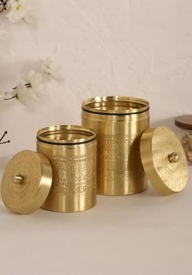 2 Pieces Containers With Lids