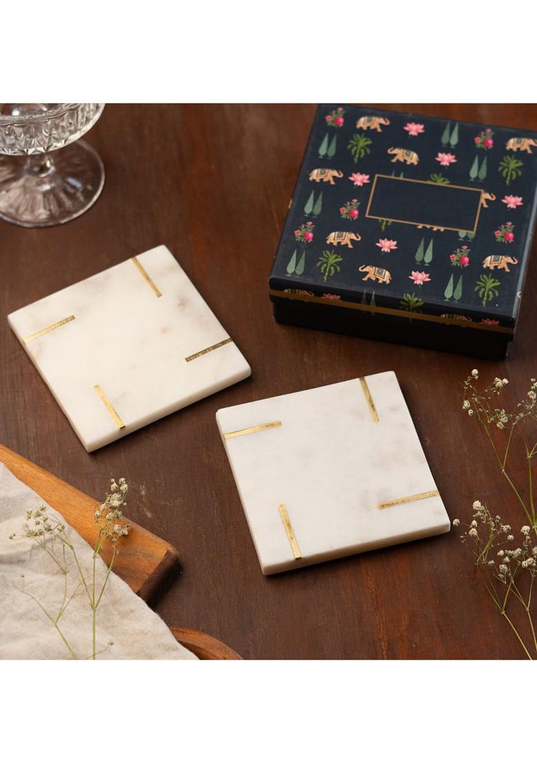 Set Of 2 Minar Coaster