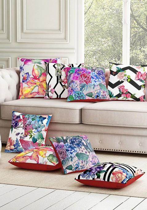 Unisex White Cushion Covers