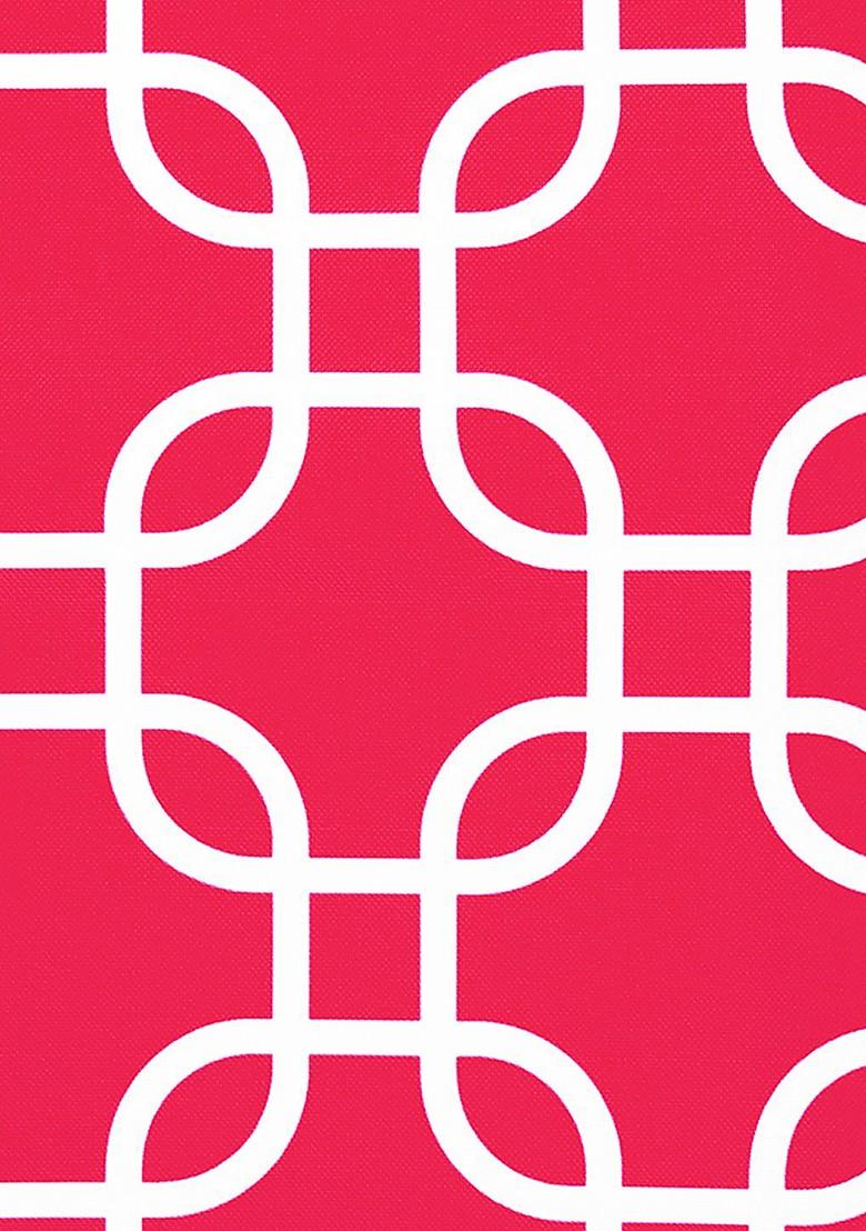 Red And White Set Of 10 Printed 16 X 16 Square Cushion Covers