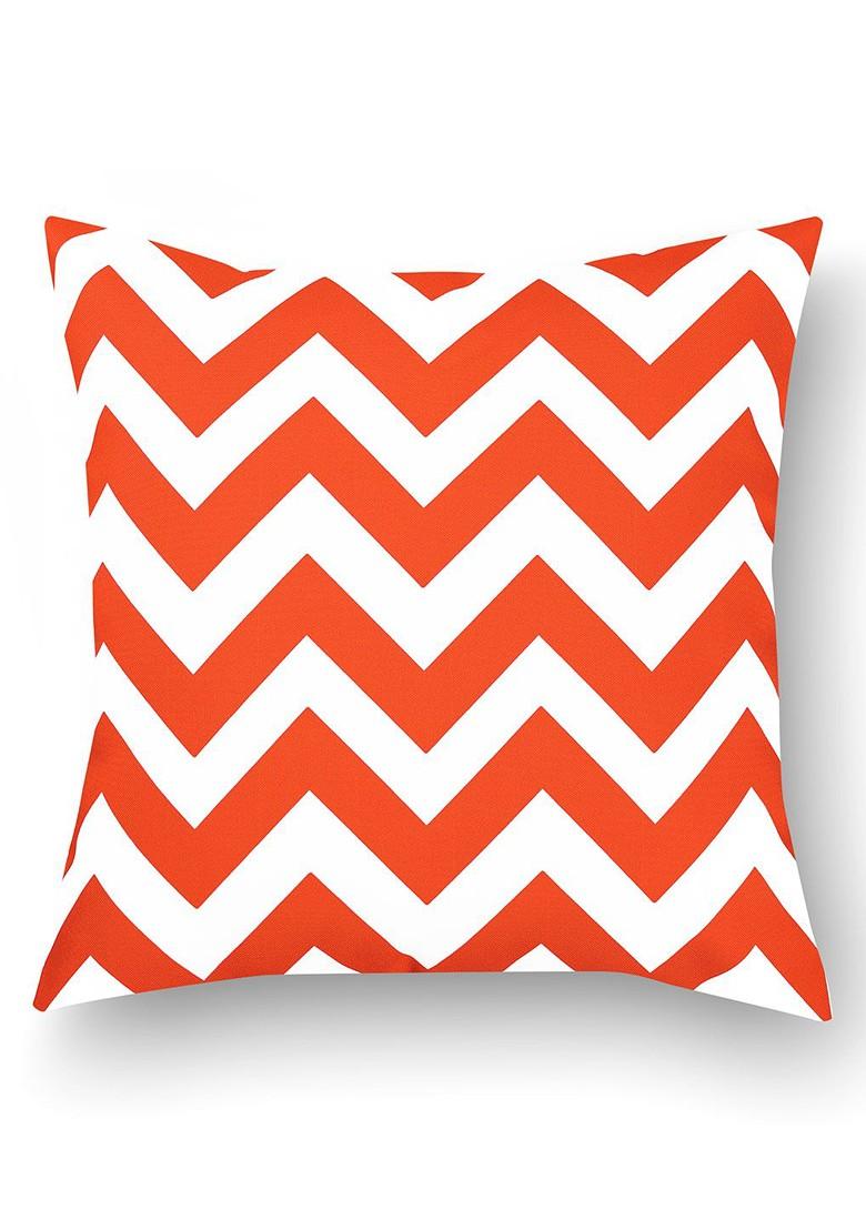 Multicoloured Set Of 5 Printed 16 X 16 Square Cushion Covers