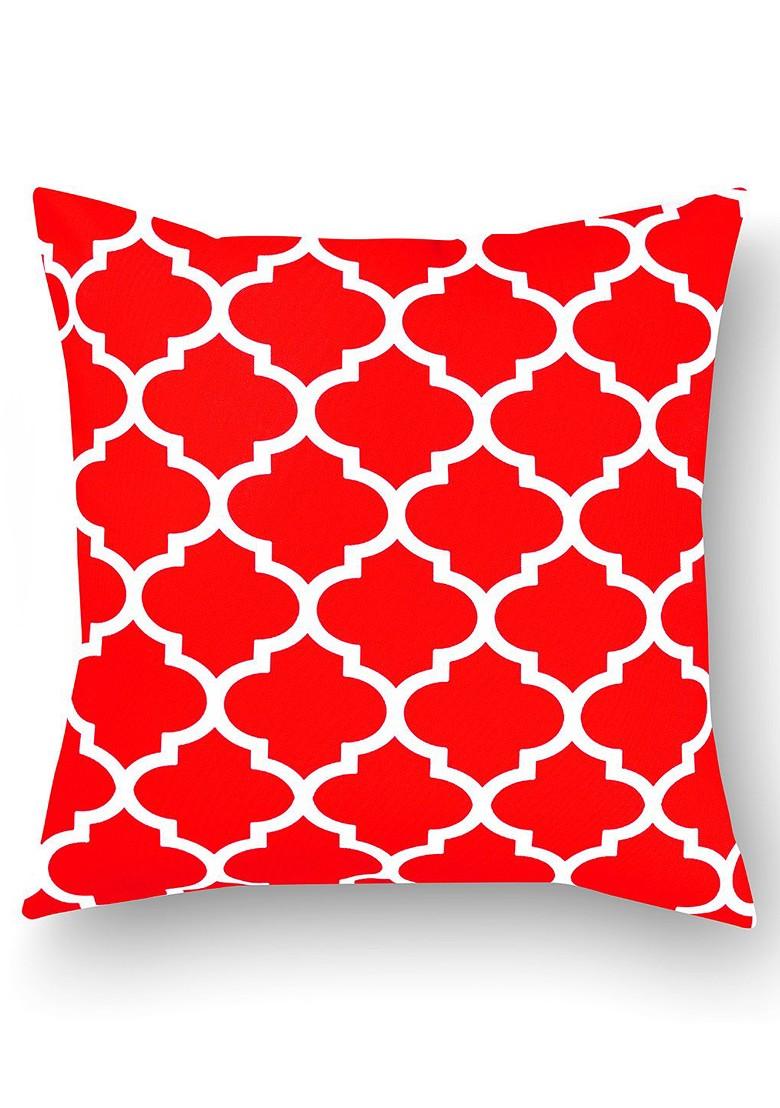 Multicoloured Set Of 3 16 X 16 Square Cushion Covers