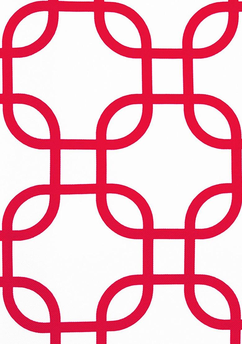 White And Pink Set Of 2 Printed 16 X 16 Square Cushion Covers