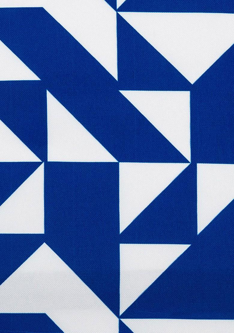 Blue And White Set Of 2 16 X 16 Square Cushion Covers