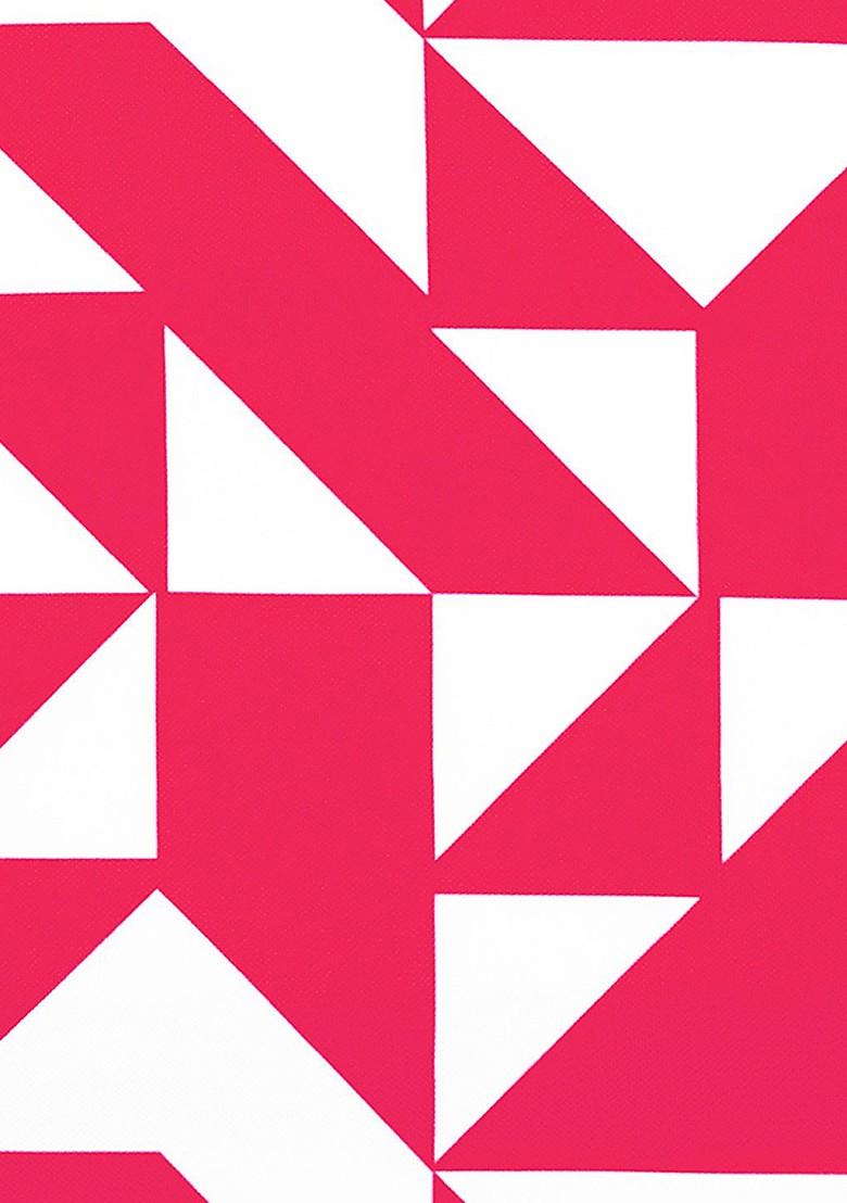 Pink And White Set Of 2 16 X 16 Square Cushion Covers