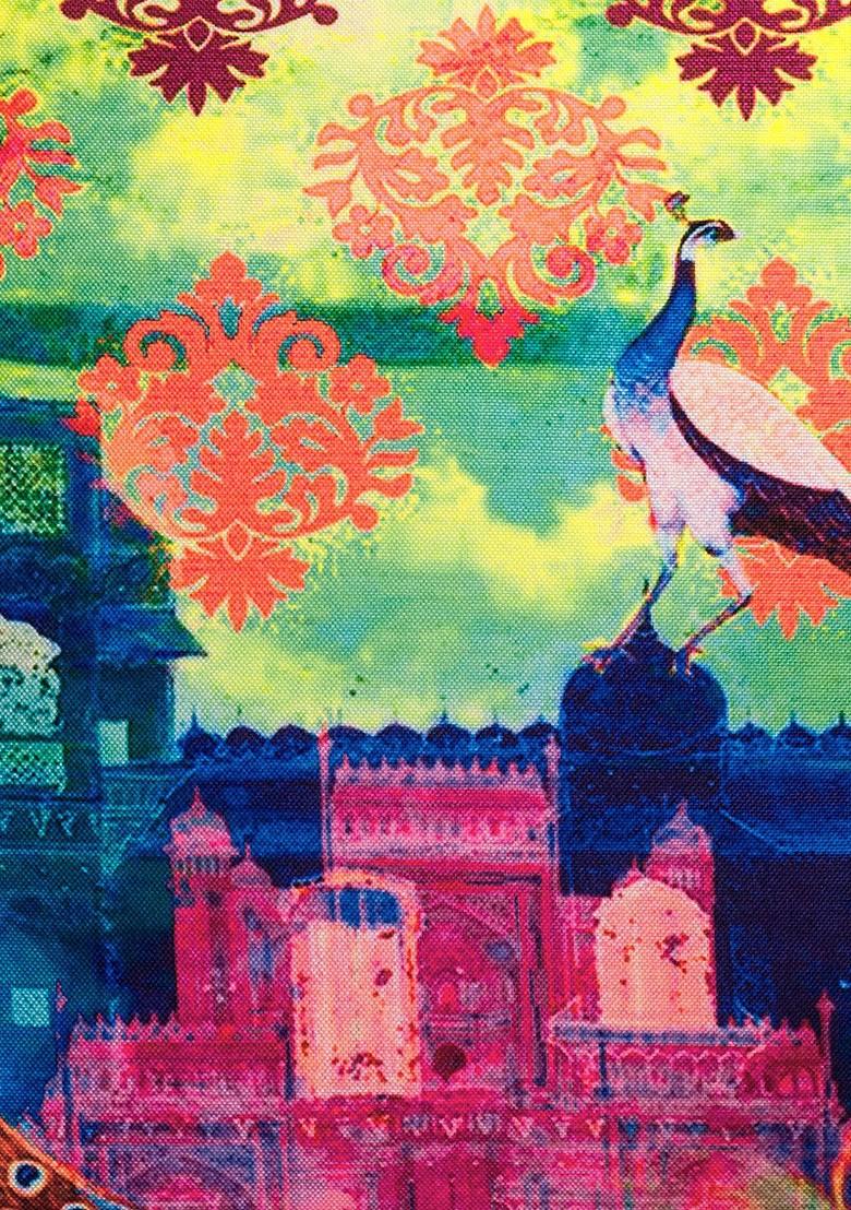 Multicoloured Set Of 5 16 X 16 Square Cushion Covers