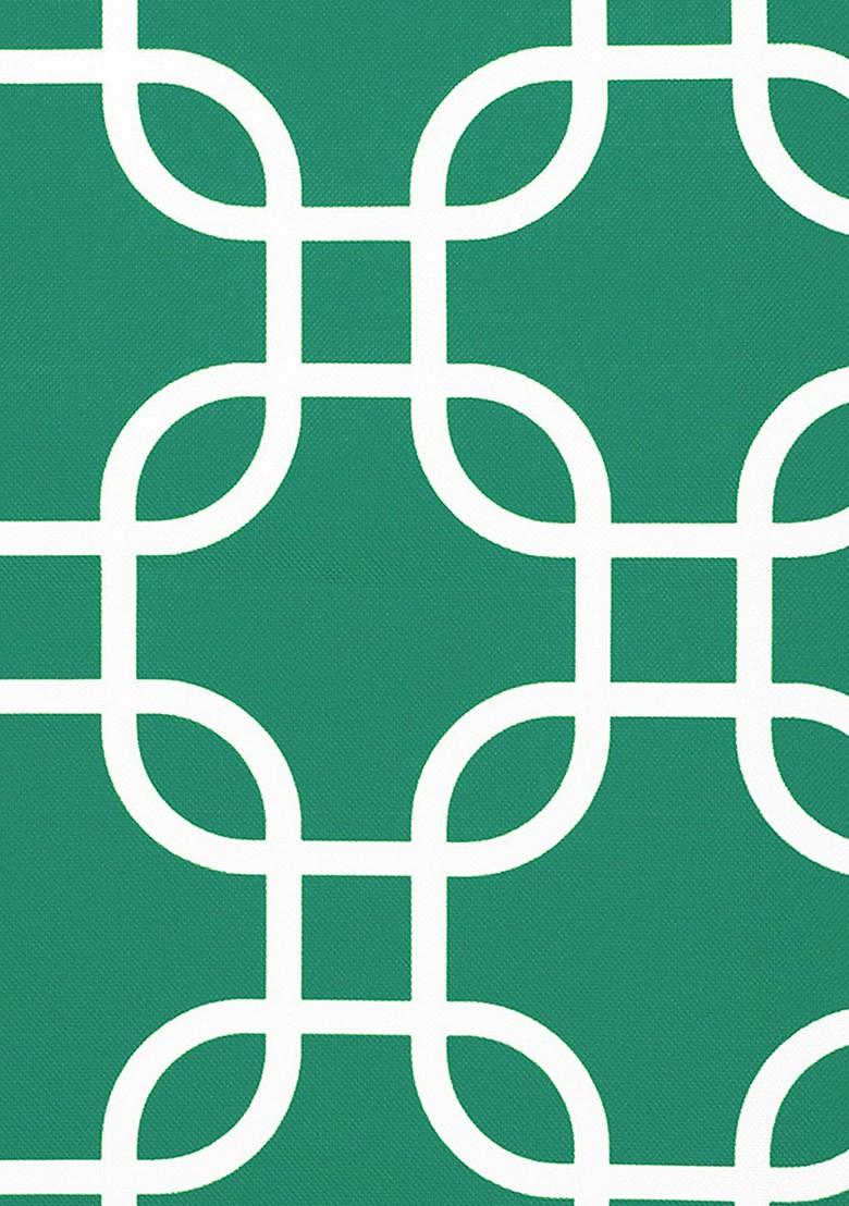 Green And White Set Of 10 Printed 16 X 16 Square Cushion Covers