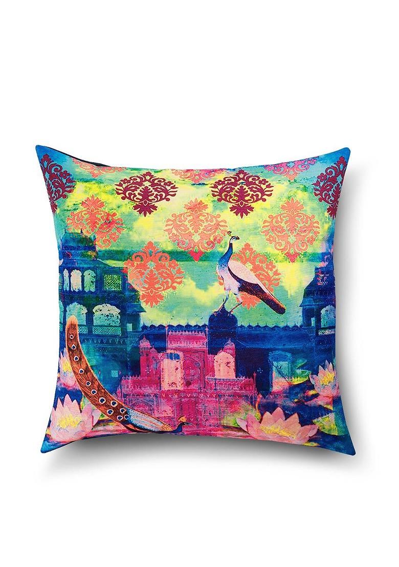 Multicoloured Set Of 3 16 X 16 Square Cushion Covers