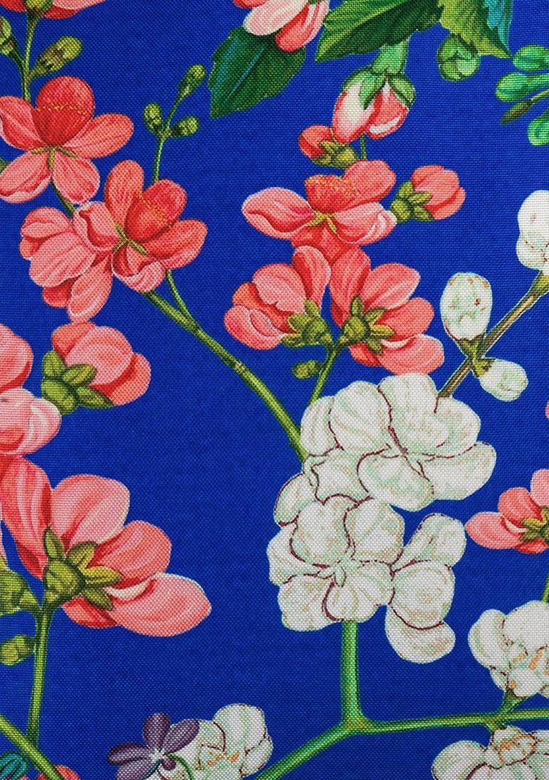 Blue Set Of 2 16 X 16 Square Cushion Covers