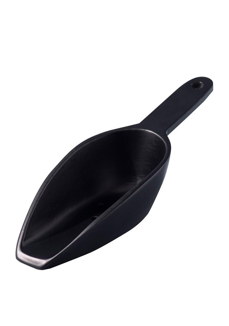Black Stainless Steel Ice Serving Scoop