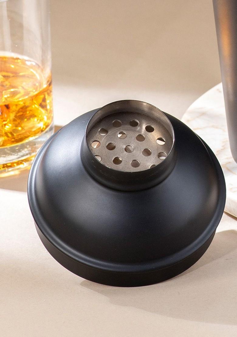 Black Stainless Steel Cocktail Shaker
