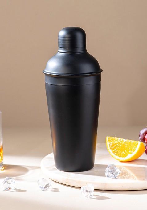 Black Stainless Steel Cocktail Shaker
