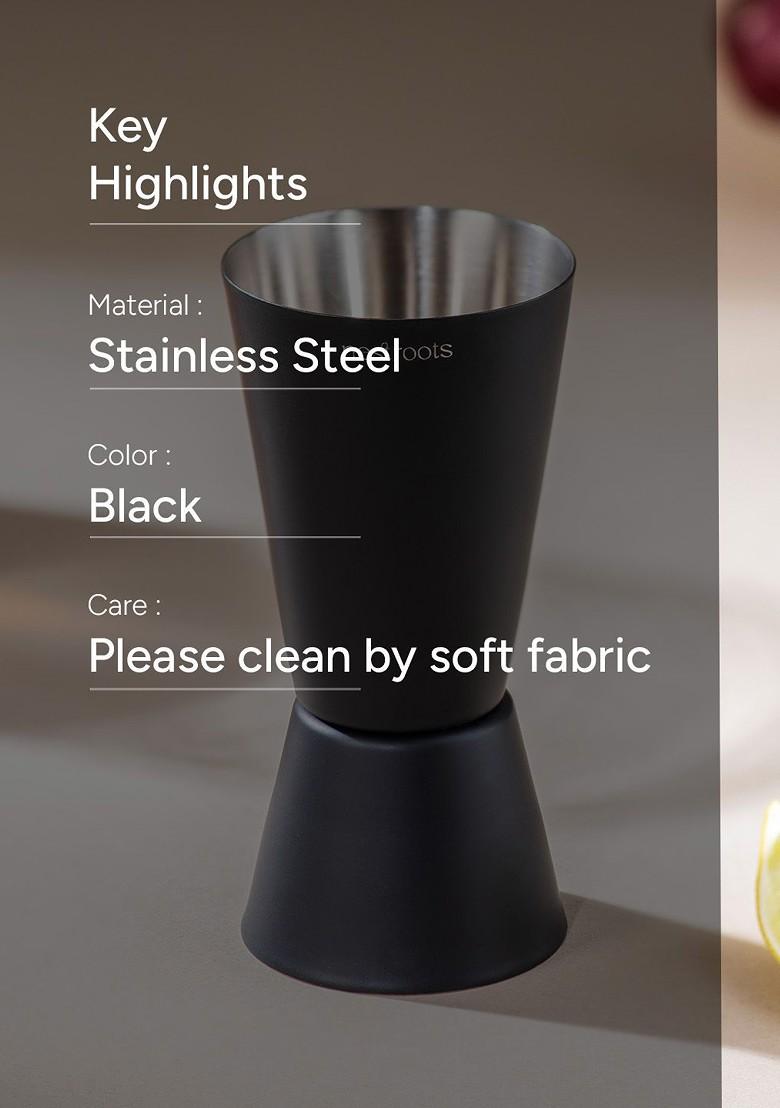 Black Double Sided Mocktail Peg Measurer