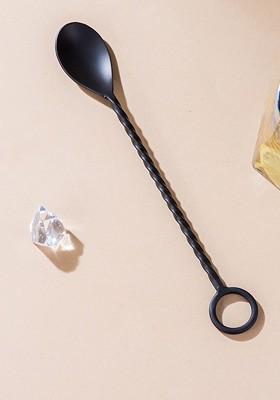 Black Stainless Steel Bar Spoon