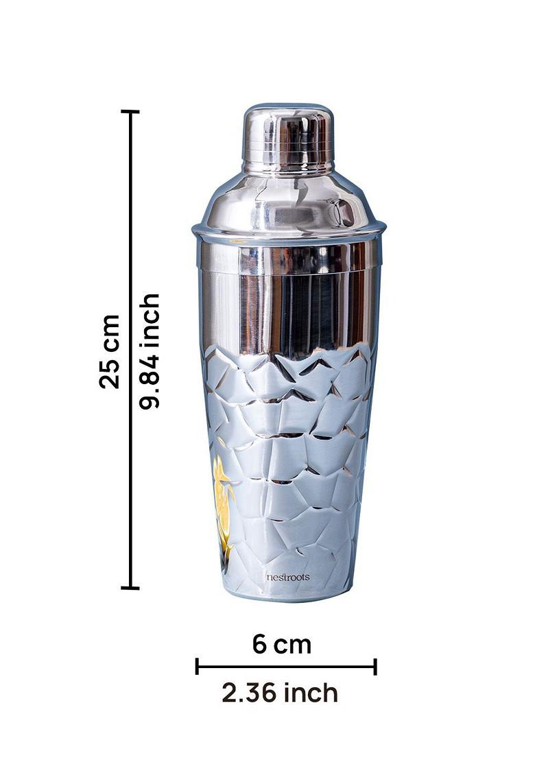 Hammered Stainless Steel Bar Shaker