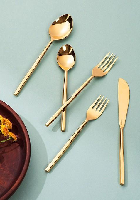5 Pcs Cutlery With Stylish Handles