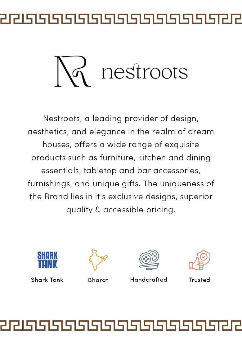 Brown Chapatti Box With Tong