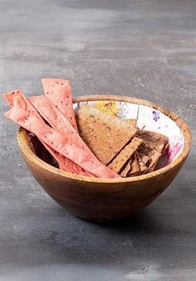 Brown Printed Decorative Bowl