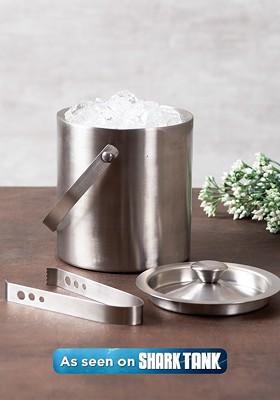Stainless Steel Ice Bucket With Tong