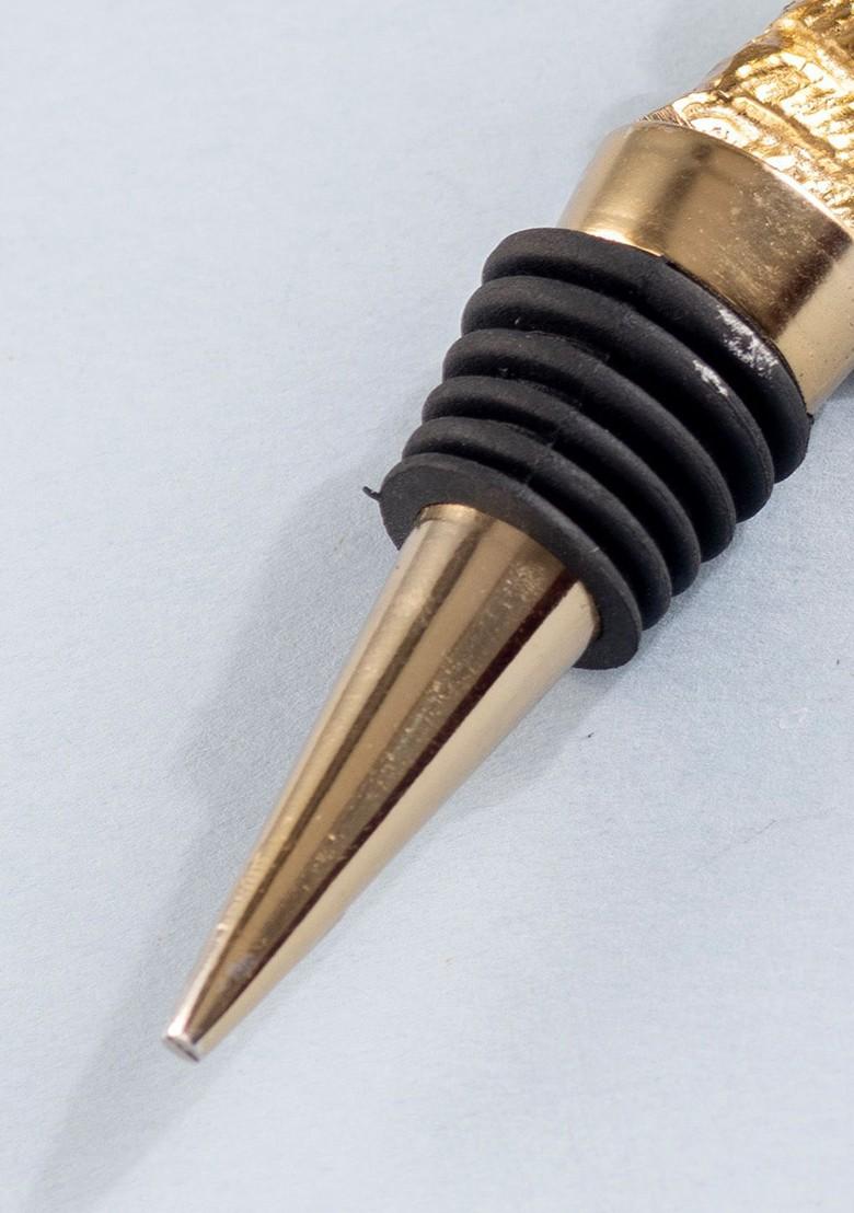 Nestroots Yellow Squirrel Cocktail Mocktail Bottle Stopper