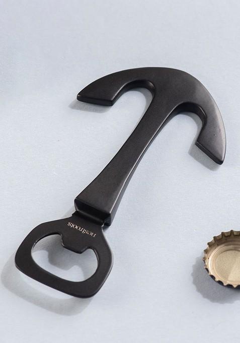 Black Brass Cocktail Mocktail Anchor Bottle Opener