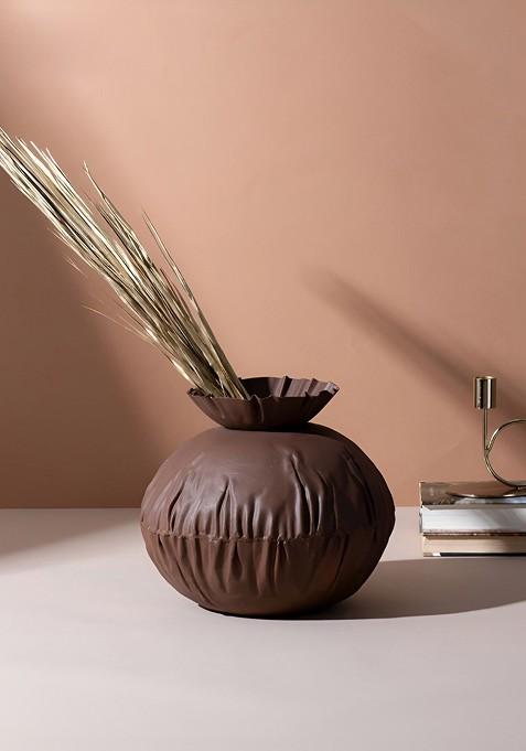 Brown Decorative Flower Vase