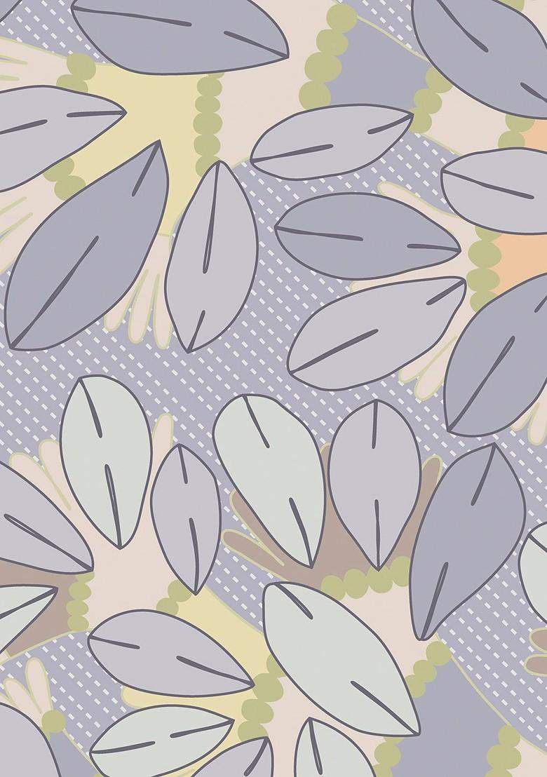 Blue And Yellow Gondi Tree Printed Pure Cotton Table Runner