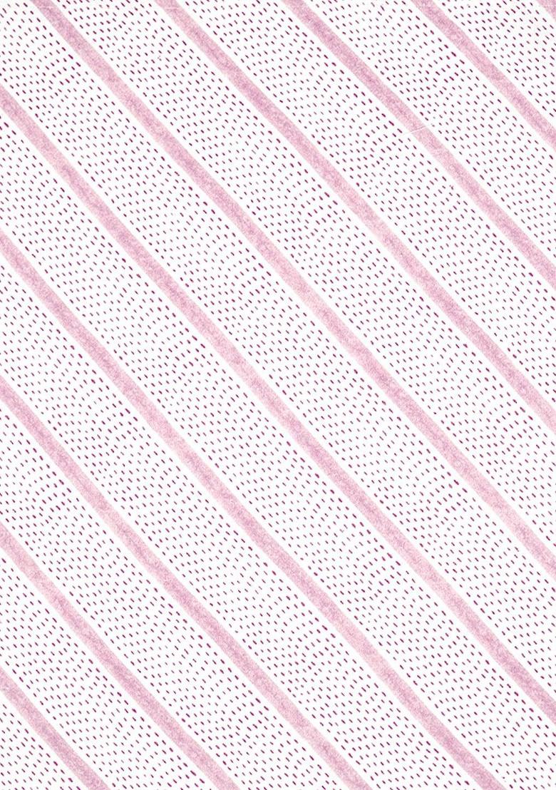 Pink 3 Pieces Striped Cotton Kitchen Towels