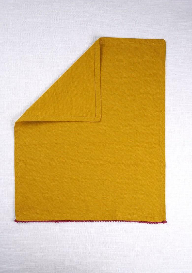 MustardYellow 2 Pieces Cotton Kitchen Towels
