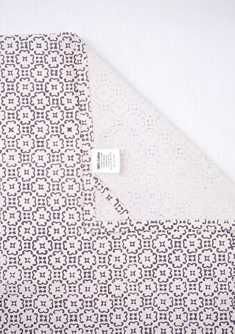 2Pcs Black And White Printed Cotton Kitchen Towels