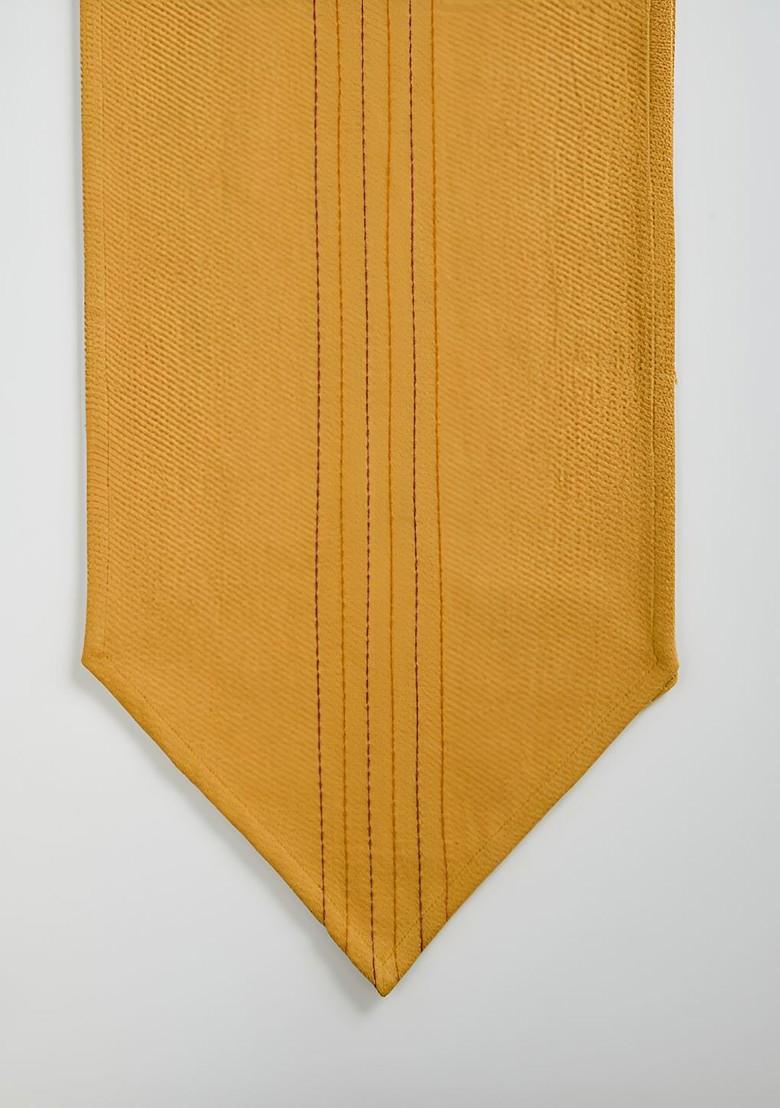 Yellow Rectangle Cotton Rectangle Table Runner