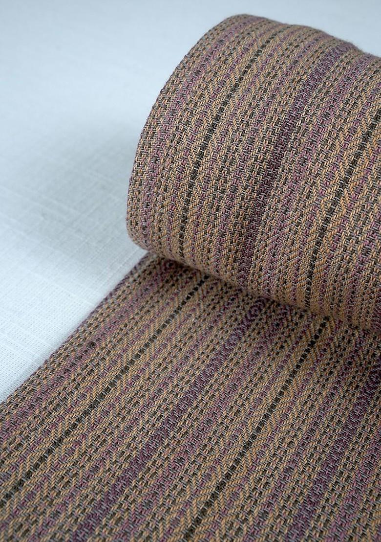 Brown Textured Table Runner