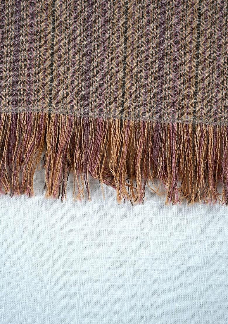 Brown Textured Table Runner