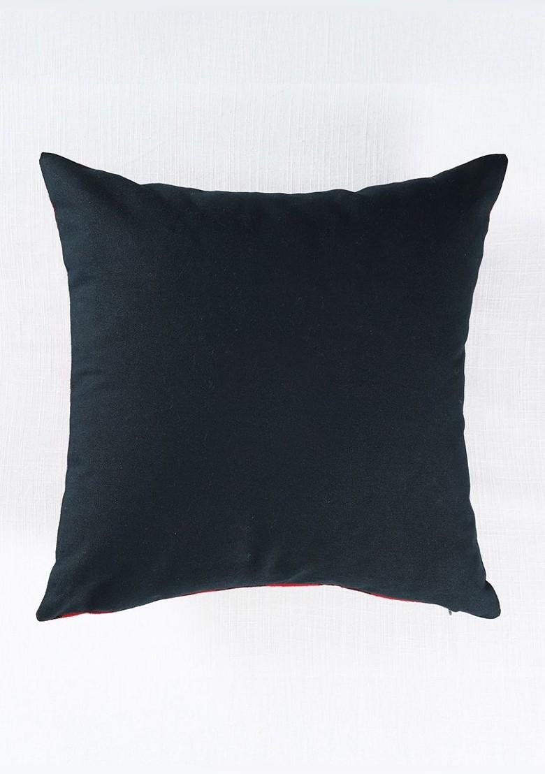 Red And White Checked Square Cushion Covers