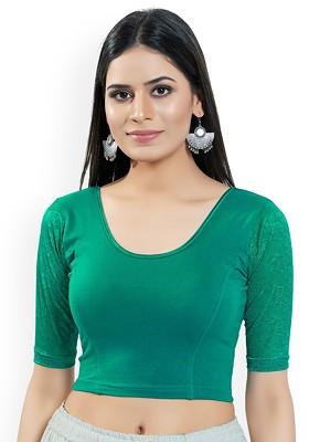 Women Non Padded Stretchable Saree Blouse