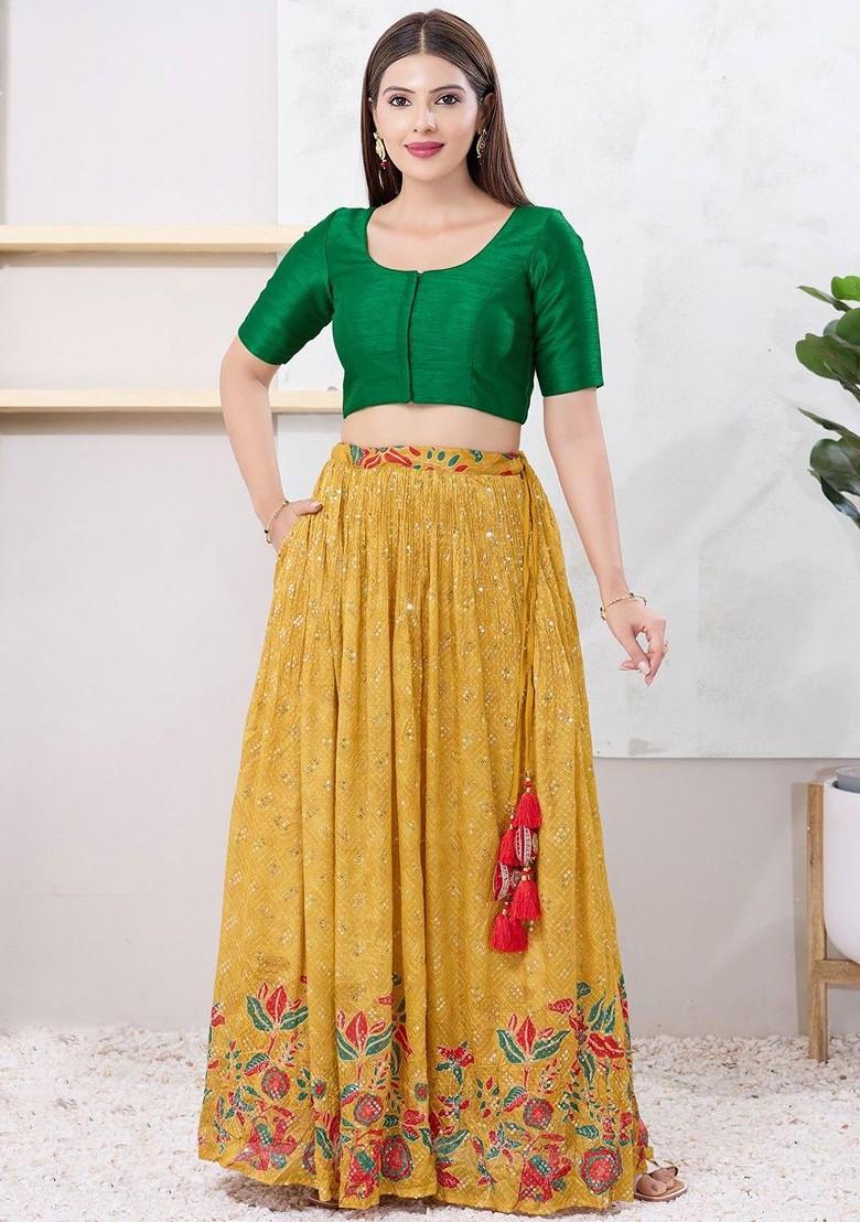 Silk Round Neck Padded Saree Blouse