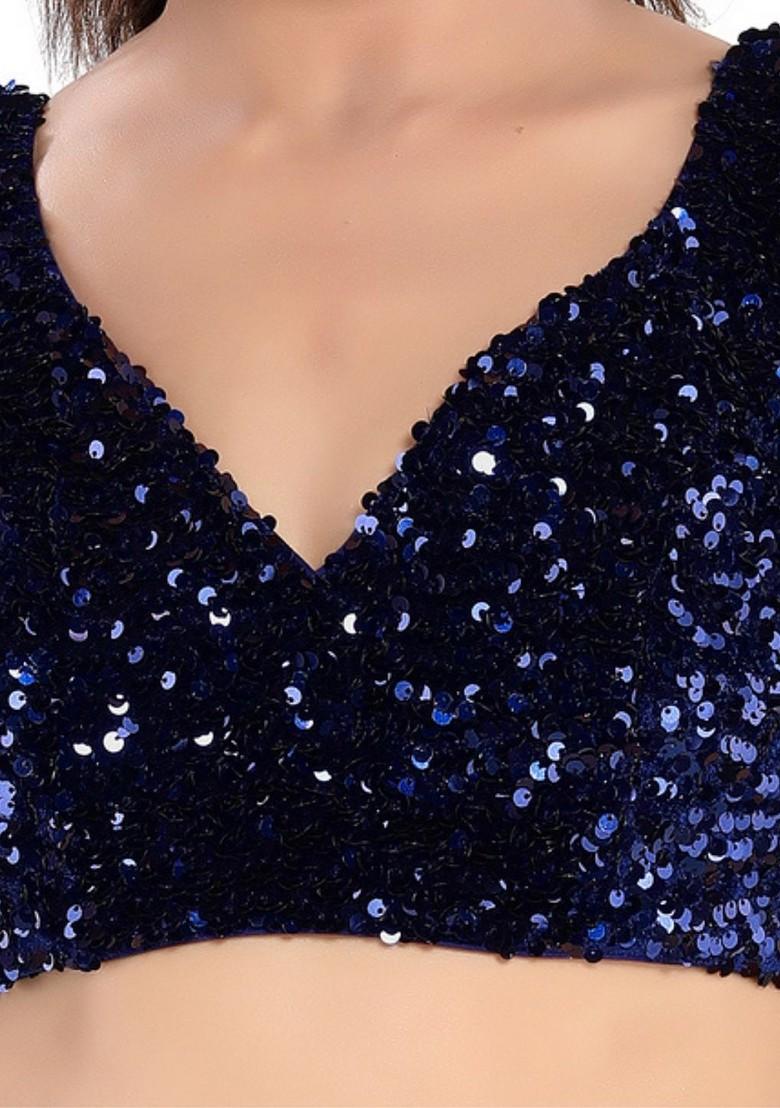 Women Sweetheart Neck Padded Saree Blouse